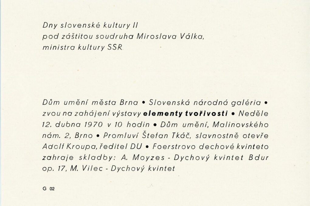 Elementy tvořivosti